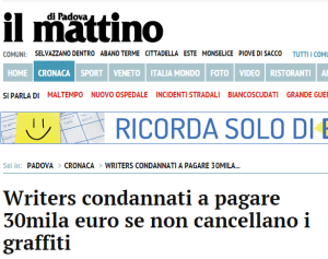 6art_Writers-condannati-a-pagare-30mila-euro-se-non-cancellano-i-graffiti-Cronaca-Il-Mattino-di-Padova-300x237